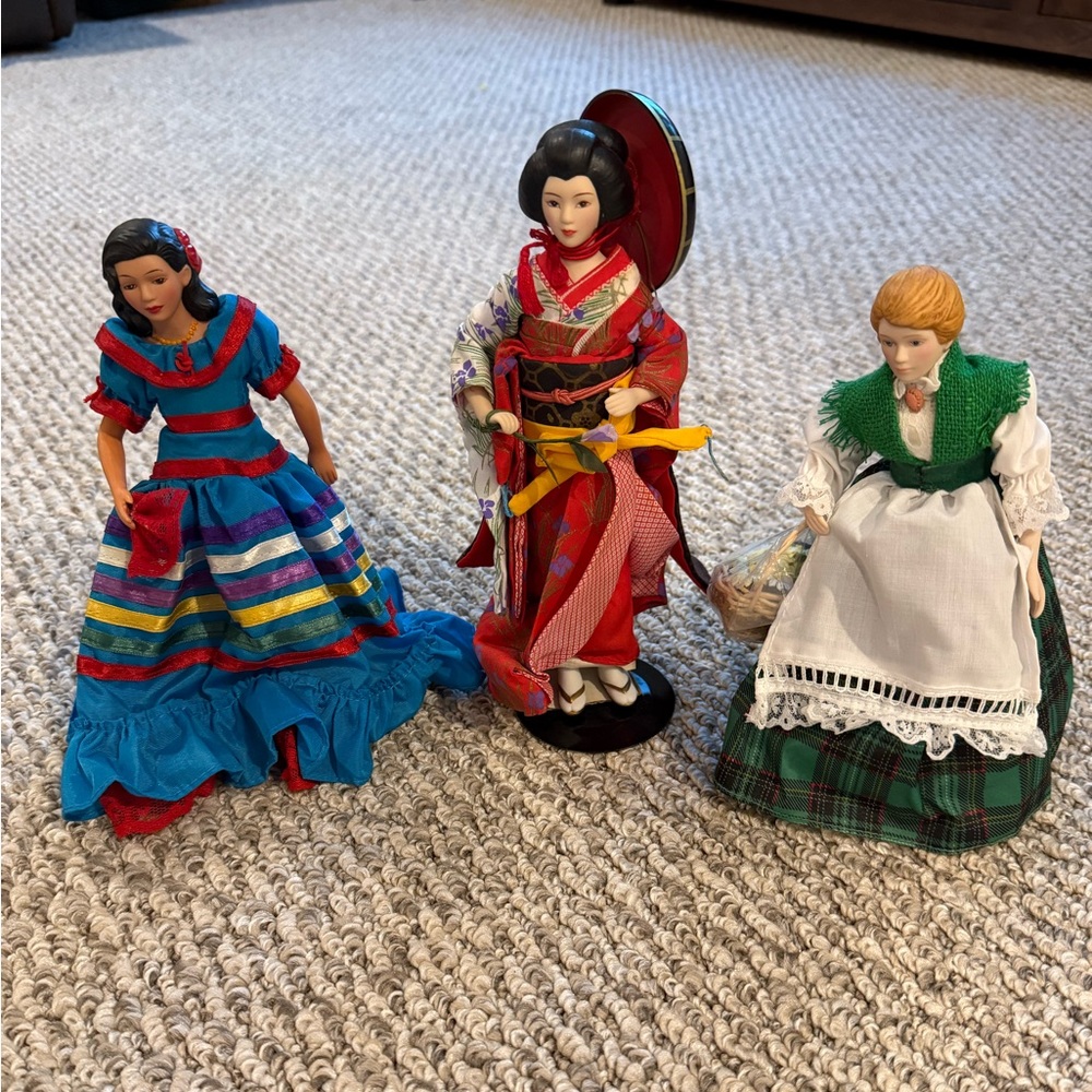 Avon International Porcelain Doll Collection